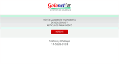 Desktop Screenshot of mayoristadegolosina.com.ar