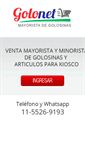 Mobile Screenshot of mayoristadegolosina.com.ar